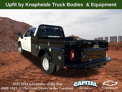 New 2024 Chevrolet Silverado 3500 Work Truck Crew Cab 4WD, 9' 4" Knapheide PGTD Gooseneck Flatbed Truck for sale #9CC52285 - photo 2