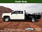 New 2024 Chevrolet Silverado 3500 Work Truck Crew Cab 4WD, 9' 4" Knapheide PGTD Gooseneck Flatbed Truck for sale #9CC52285 - photo 3