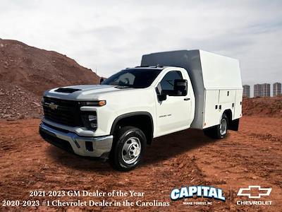 New 2025 Chevrolet Silverado 3500 Work Truck Regular Cab 4WD, 9' Reading Panel Service Body Service Truck for sale #9CC52790 - photo 1