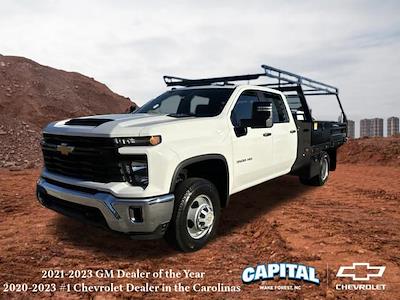 New 2024 Chevrolet Silverado 3500 Work Truck Crew Cab 4WD, 9' 5" Blue Ridge Manufacturing ProContractor Body Contractor Truck for sale #9CC53311 - photo 1