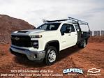 New 2024 Chevrolet Silverado 3500 Work Truck Crew Cab 4WD, 9' 5" Blue Ridge Manufacturing ProContractor Body Contractor Truck for sale #9CC53311 - photo 1