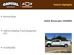 New 2024 Chevrolet Silverado 3500 Work Truck Crew Cab 2WD, 8' 2" Reading SL Service Body Service Truck for sale #9CC56412 - photo 4