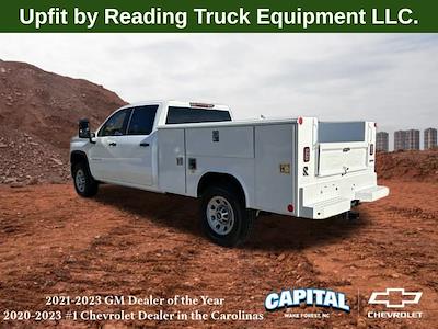 New 2024 Chevrolet Silverado 3500 Work Truck Crew Cab 4WD, 8' 2" Reading Classic II Steel Service Truck for sale #9CC56686 - photo 2