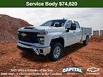 New 2024 Chevrolet Silverado 3500 Work Truck Crew Cab 4WD, 8' 2" Reading Classic II Steel Service Truck for sale #9CC56686 - photo 1