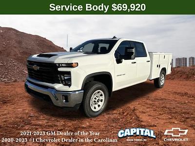 New 2024 Chevrolet Silverado 3500 Work Truck Crew Cab 4WD, 8' 2" Reading SL Service Body Service Truck for sale #9CC56740 - photo 1