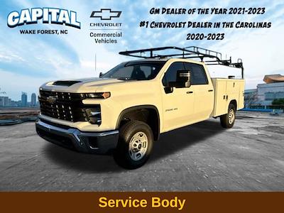 New 2024 Chevrolet Silverado 2500 Work Truck Crew Cab 4WD, 8' 2" Reading SL Service Body Service Truck for sale #9CC58814 - photo 1