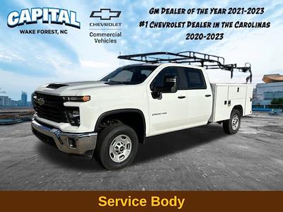 New 2024 Chevrolet Silverado 2500 Work Truck Crew Cab 4WD, 8' 2" Reading SL Service Body Service Truck for sale #9CC59142 - photo 1