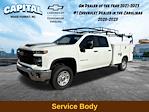 New 2024 Chevrolet Silverado 2500 Work Truck Crew Cab 4WD, 8' 2" Reading SL Service Body Service Truck for sale #9CC59142 - photo 1