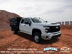 2025 Chevrolet Silverado 3500 Crew Cab RWD, Blue Ridge Manufacturing Farmhand Stake Bed for sale #9CC61386 - photo 7