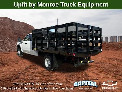 2025 Chevrolet Silverado 3500 Crew Cab RWD, Blue Ridge Manufacturing Farmhand Stake Bed for sale #9CC61457 - photo 2