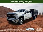 2025 Chevrolet Silverado 3500 Crew Cab RWD, Blue Ridge Manufacturing Farmhand Stake Bed for sale #9CC61457 - photo 1