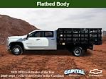 2025 Chevrolet Silverado 3500 Crew Cab RWD, Blue Ridge Manufacturing Farmhand Stake Bed for sale #9CC61457 - photo 3