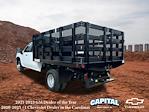 New 2025 Chevrolet Silverado 3500 Work Truck Crew Cab RWD, 10' Blue Ridge Manufacturing Farmhand Stake Bed for sale #9CC61700 - photo 2