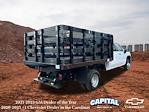 New 2025 Chevrolet Silverado 3500 Work Truck Crew Cab RWD, 10' Blue Ridge Manufacturing Farmhand Stake Bed for sale #9CC61700 - photo 5