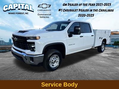 New 2024 Chevrolet Silverado 2500 Work Truck Crew Cab 4WD, 8' Knapheide Steel Service Body Service Truck for sale #9CC62893 - photo 1