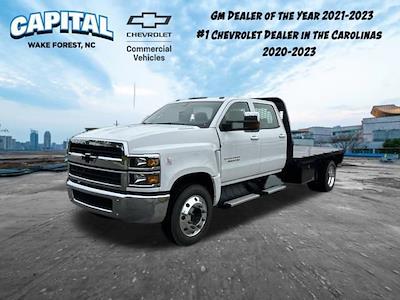 New 2024 Chevrolet Silverado 4500 Work Truck Crew Cab 2WD, 11' 6" Knapheide PGTB Utility Gooseneck Flatbed Truck for sale #9CC73494 - photo 1