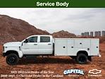 2024 Chevrolet Silverado 5500 Crew Cab DRW 4WD, Reading Classic II Steel Service Truck for sale #9CC82186 - photo 3