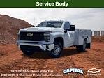 New 2024 Chevrolet Silverado 3500 Work Truck Regular Cab 4WD, Reading SL Service Body Service Truck for sale #9CC88135 - photo 3