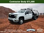 New 2024 Chevrolet Silverado 3500 Work Truck Crew Cab RWD, CM Truck Beds Contractor Truck for sale #9CC97440 - photo 24