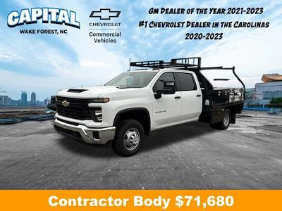 2024 Chevrolet Silverado 3500 Crew Cab RWD, CM Truck Beds Contractor Truck for sale #9CC97523 - photo 1