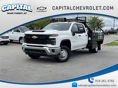 New 2024 Chevrolet Silverado 3500 Work Truck Crew Cab 4x2, CM Truck Beds Contractor Truck for sale #9CC97643 - photo 1