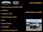 Used 2022 Jeep Gladiator Rubicon Crew Cab 4x4, Pickup for sale #9PT8238B - photo 3