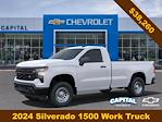 New 2024 Chevrolet Silverado 1500 Work Truck Regular Cab 2WD, Pickup for sale #DP9C12632 - photo 3