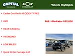 Used 2021 Jeep Gladiator Sport Crew Cab 4x4, Pickup for sale #DP9C90688B - photo 4