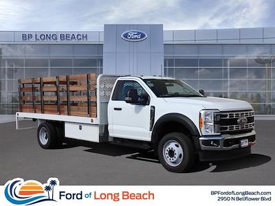 New 2023 Ford F-550 XL Regular Cab 4x2, 14' Scelzi WFB Stake Bed for sale #CF523732 - photo 1