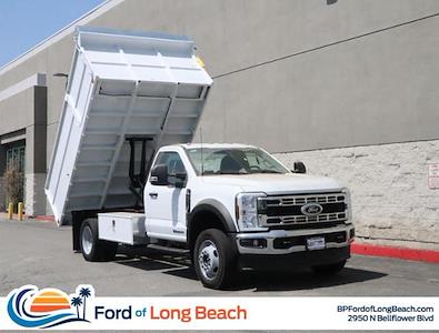 New 2024 Ford F-550 XL Regular Cab 4x4, 12' Scelzi Landscape Dump for sale #CF524408 - photo 1