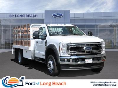 New 2024 Ford F-550 XL Regular Cab 4x4, Scelzi WFB Stake Bed for sale #CF524409 - photo 1