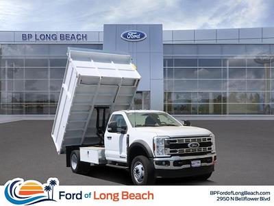 New 2024 Ford F-550 XL Regular Cab 4x4, 12' Scelzi Landscape Dump for sale #CF524419 - photo 1