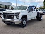 Used 2020 Chevrolet Silverado 3500 Work Truck Crew Cab 4x4, Flatbed Truck for sale #CM1249A - photo 8