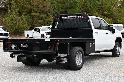 New 2024 Chevrolet Silverado 3500 Work Truck Crew Cab 4WD, 9' 6" Knapheide PGTB Utility Gooseneck Flatbed Truck for sale #CR29929 - photo 2