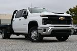 New 2024 Chevrolet Silverado 3500 Work Truck Crew Cab 4WD, 9' 6" Knapheide PGTB Utility Gooseneck Flatbed Truck for sale #CR29929 - photo 1