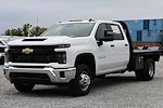 New 2024 Chevrolet Silverado 3500 Work Truck Crew Cab 4WD, 9' 6" Knapheide PGTB Utility Gooseneck Flatbed Truck for sale #CR29929 - photo 6