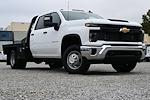 New 2024 Chevrolet Silverado 3500 Work Truck Crew Cab RWD, 9' 4" CM Truck Beds RD Model Flatbed Truck for sale #CR53821 - photo 1