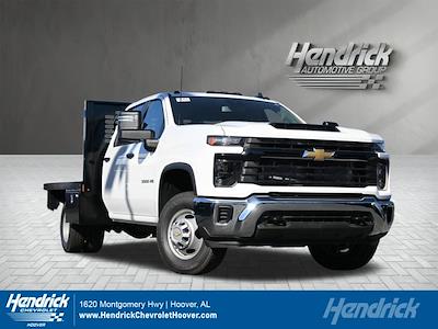 2024 Chevrolet Silverado 3500 Crew Cab RWD, CM Truck Beds PL Model Flatbed Truck for sale #CR54792 - photo 1