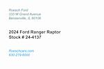 New 2024 Ford Ranger Raptor SuperCrew Cab 4x4, Pickup for sale #24-4137 - photo 4