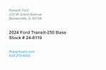 New 2024 Ford Transit 250 Base Low Roof RWD, Empty Cargo Van for sale #24-8110 - photo 4