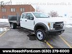Used 2019 Ford F-450 XL Crew Cab 4x2, Flatbed Truck for sale #T1128 - photo 1