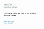 Used 2017 Mitsubishi Fuso Truck, Flatbed Truck for sale #T1138 - photo 4