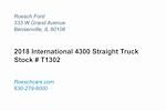Used 2018 International DuraStar 4300 4x2, Box Truck for sale #T1302 - photo 4
