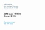 Used 2015 Isuzu NPR-HD Regular Cab 4x2, Box Truck for sale #T1341 - photo 4