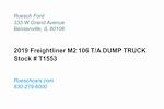 Used 2019 Freightliner M2 106 Conventional Cab 6x4, Dump Truck for sale #T1553 - photo 4