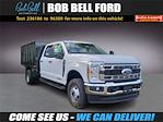 New 2023 Ford F-350 XL Crew Cab 4x4, 10' PJ's Stake Bed for sale #236186 - photo 3