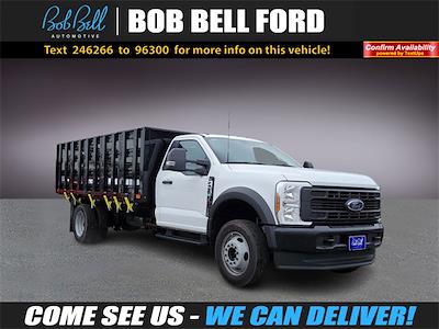 New 2024 Ford F-450 Regular Cab 4x2, 14' PJ's Stake Bed for sale #246266 - photo 1