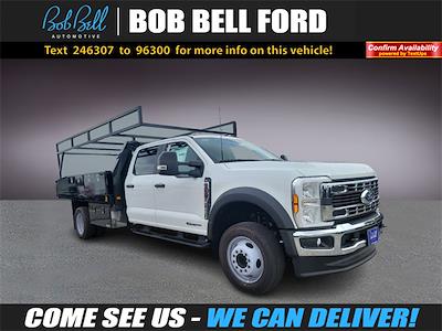 New 2024 Ford F-450 XL Crew Cab 4x2, 12' 5" Knapheide Value-Master X Flatbed Truck for sale #246307 - photo 1