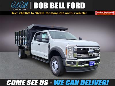 New 2024 Ford F-550 Crew Cab 4x4, 12' PJ's Dump Body Dump Truck for sale #246369 - photo 1