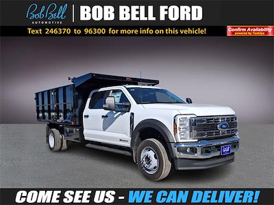 New 2024 Ford F-550 XL Crew Cab 4x4, 12' PJ's Landscape Dump for sale #246370 - photo 1